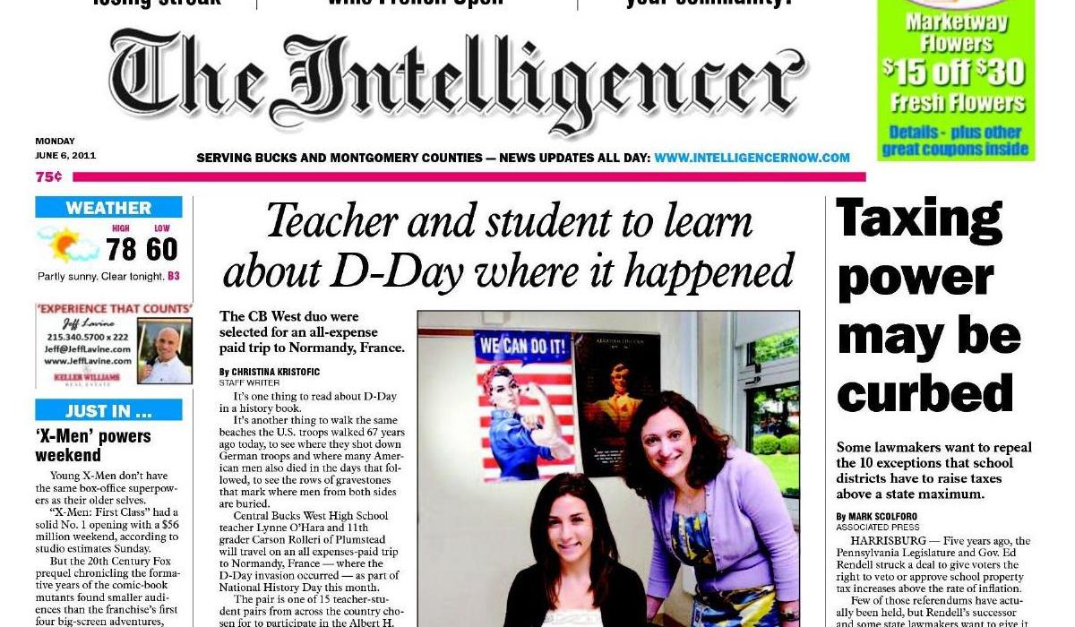 Intelligencer Article Features an MMS Family Member